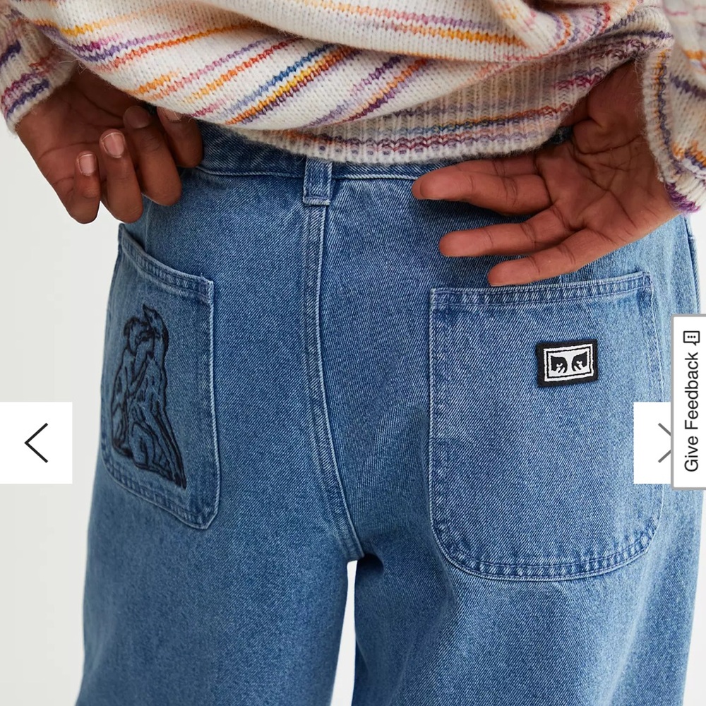 Obey Blue Men's Jeans